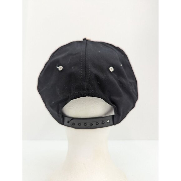 Georgia Automobile Racing Wide Brim Braid Black Adj Nissin Snapback Cap Hat - Picture 6 of 8